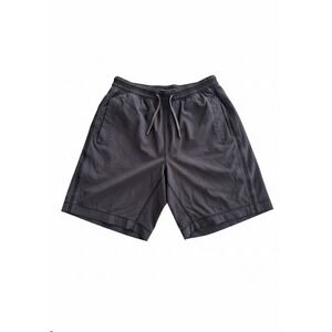 Lululemon Shorts Mens Large Lined Charcoal Grey 9" Inseam Drawstring Performance